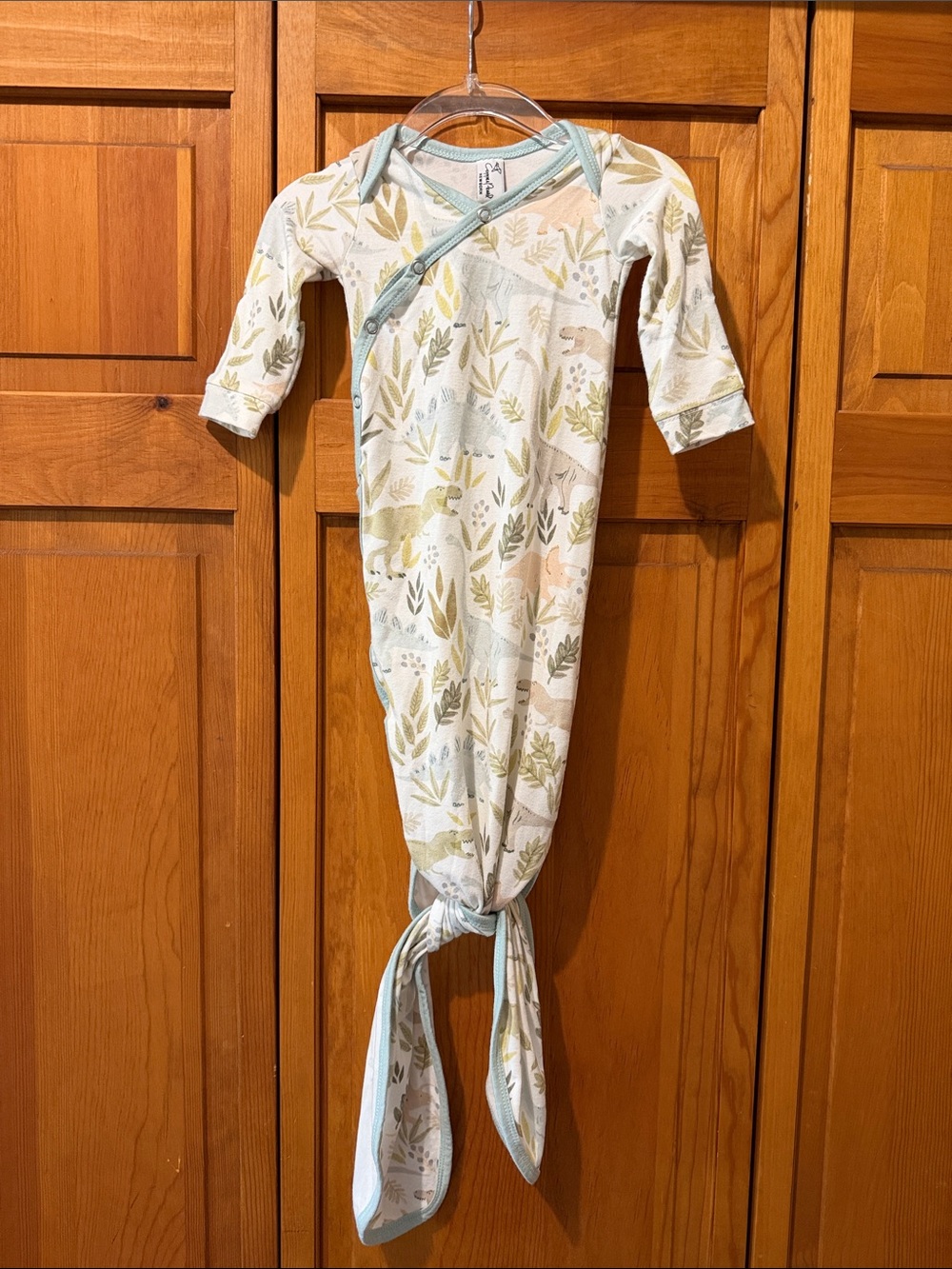 Copper Pearl Rex Knotted Gown Newborn